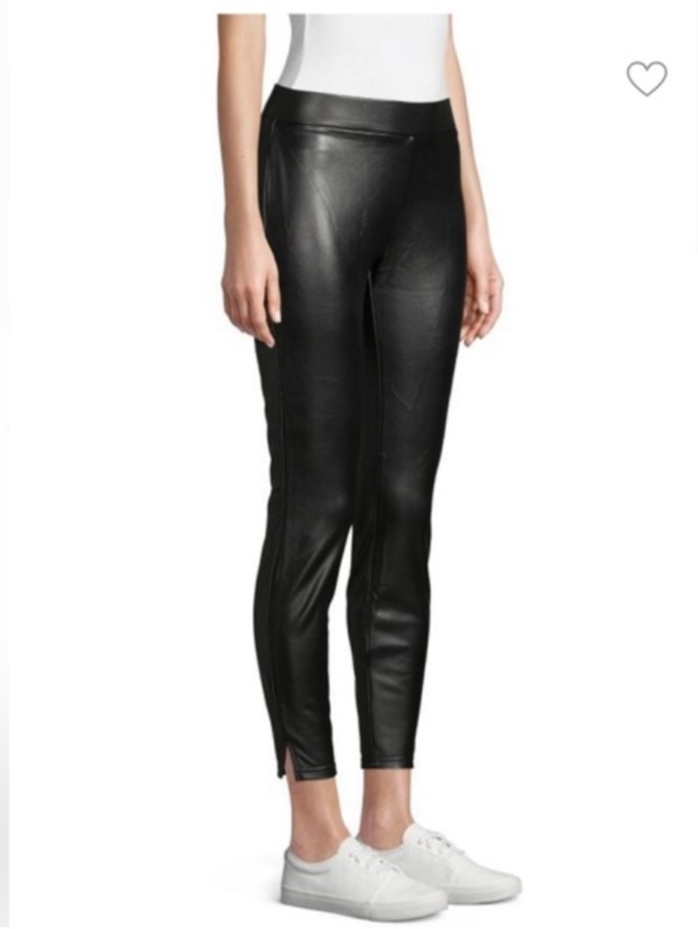 HUE FAUX LEATHER LEGGINGS NEW WITH TAG